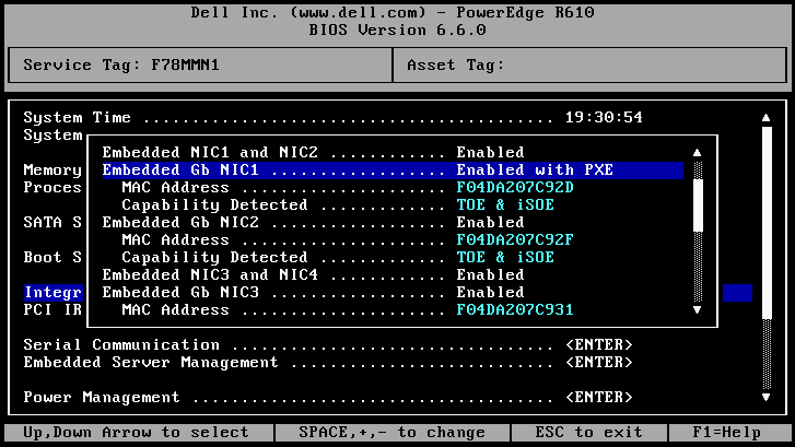 Enable PXE Boot alt text