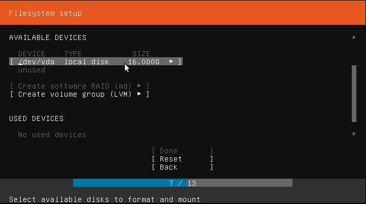 Install OS Install OS
