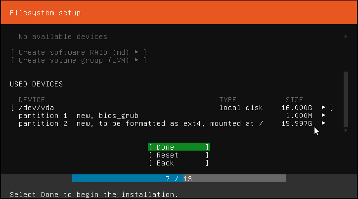 Install OS Install OS